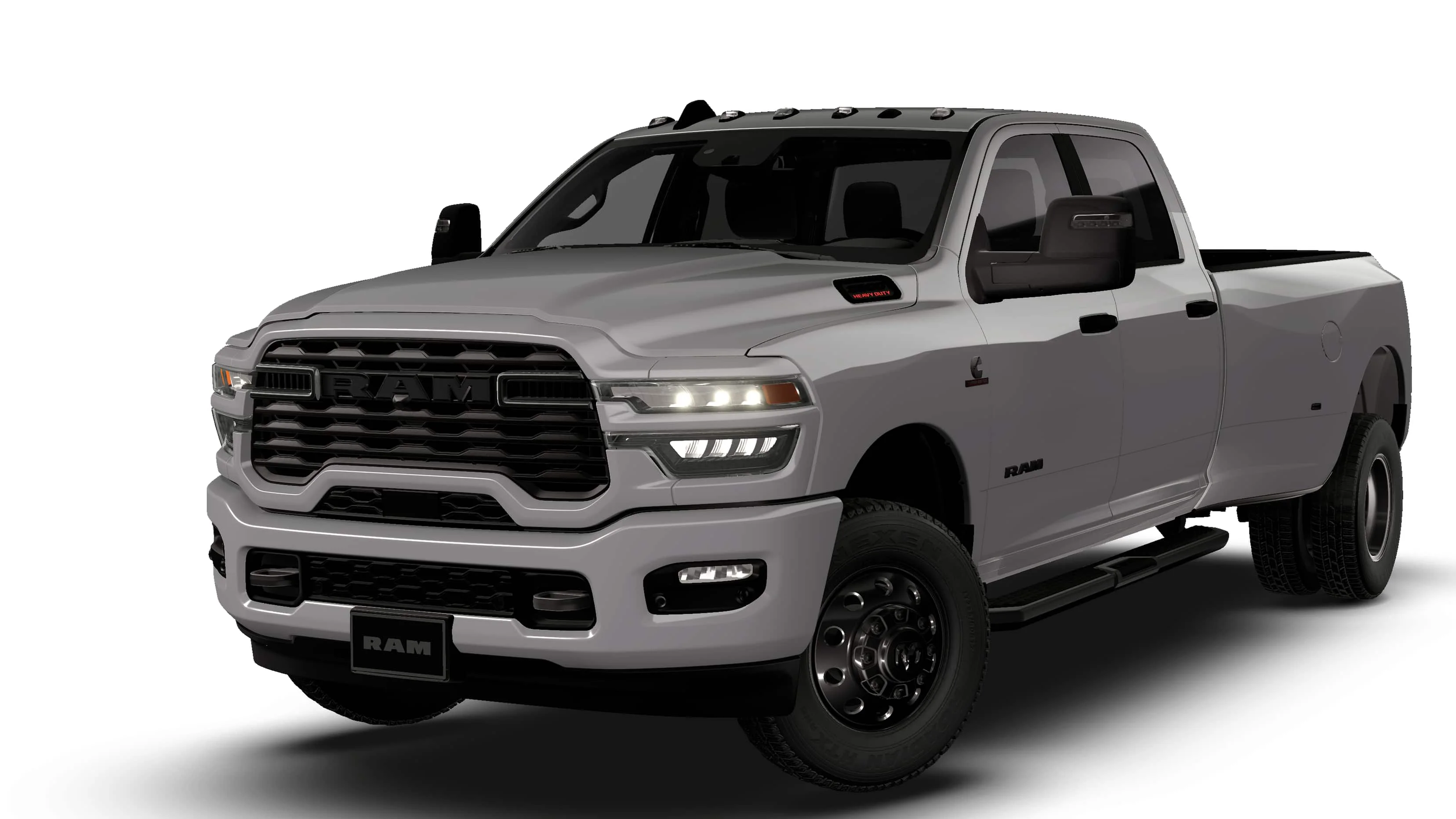 New 2026 Ceramic Gray Clear-Coat Exterior Paint RAM BIG HORN image 13