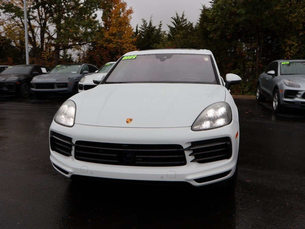 Certified 2022 Porsche Cayenne Platinum Edition with VIN WP1AA2AY6NDA05798 for sale in Kansas City