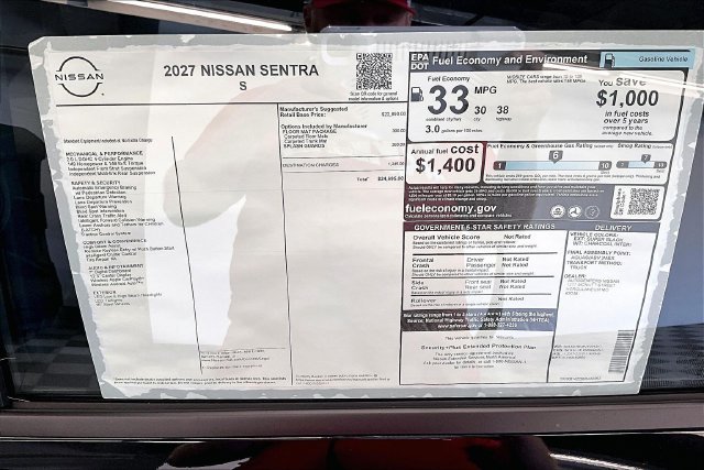 New 2027 Super Black Nissan S image 39