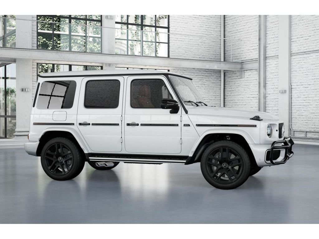 New 2027 MANUFAKTUR Moonlight White Metallic Mercedes-Benz AMG® G 63 SUV image 14