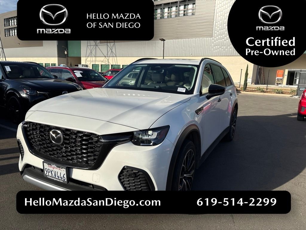 Certified Used 2025 White Mazda Premium image 1