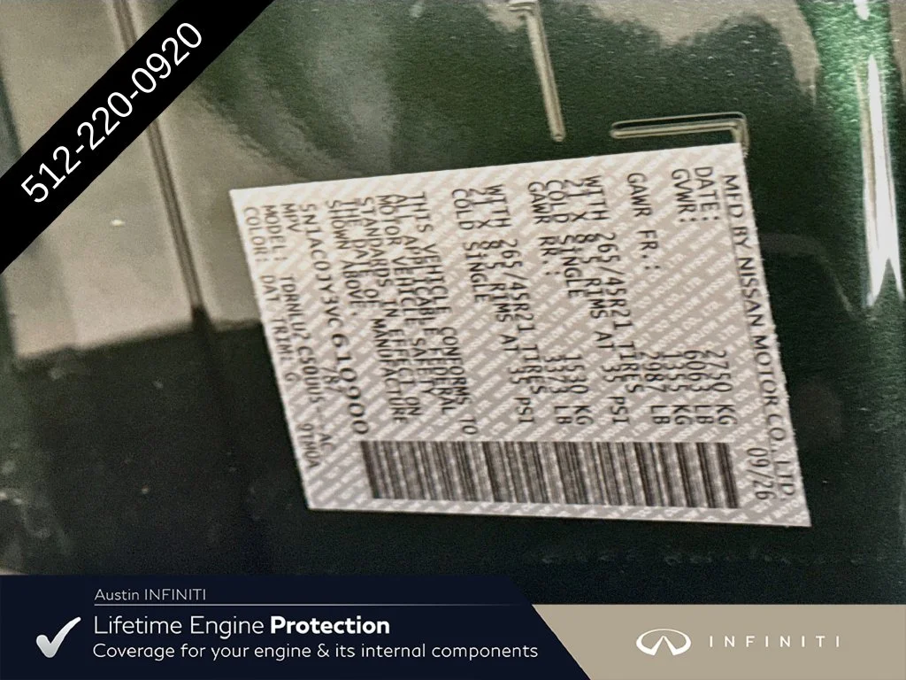 New 2027 Green INFINITI AUTOGRAPH image 43
