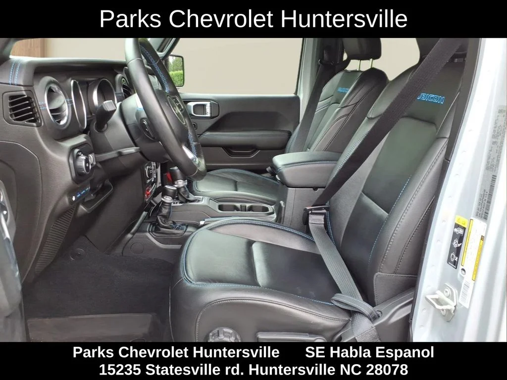 Certified Used 2023 Silver Jeep Rubicon 4xe image 17