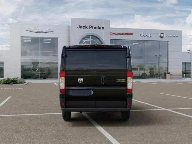 New 2026 Black Clear-Coat Exterior Paint RAM 1500 Low Roof Cargo Van 118 WB image 111