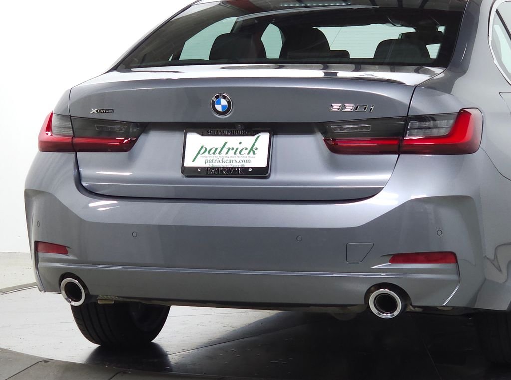 Used 2024 Gray Metallic BMW 330i xDrive image 12