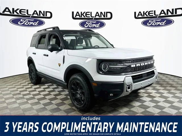 New 2026 White Ford Badlands image 1