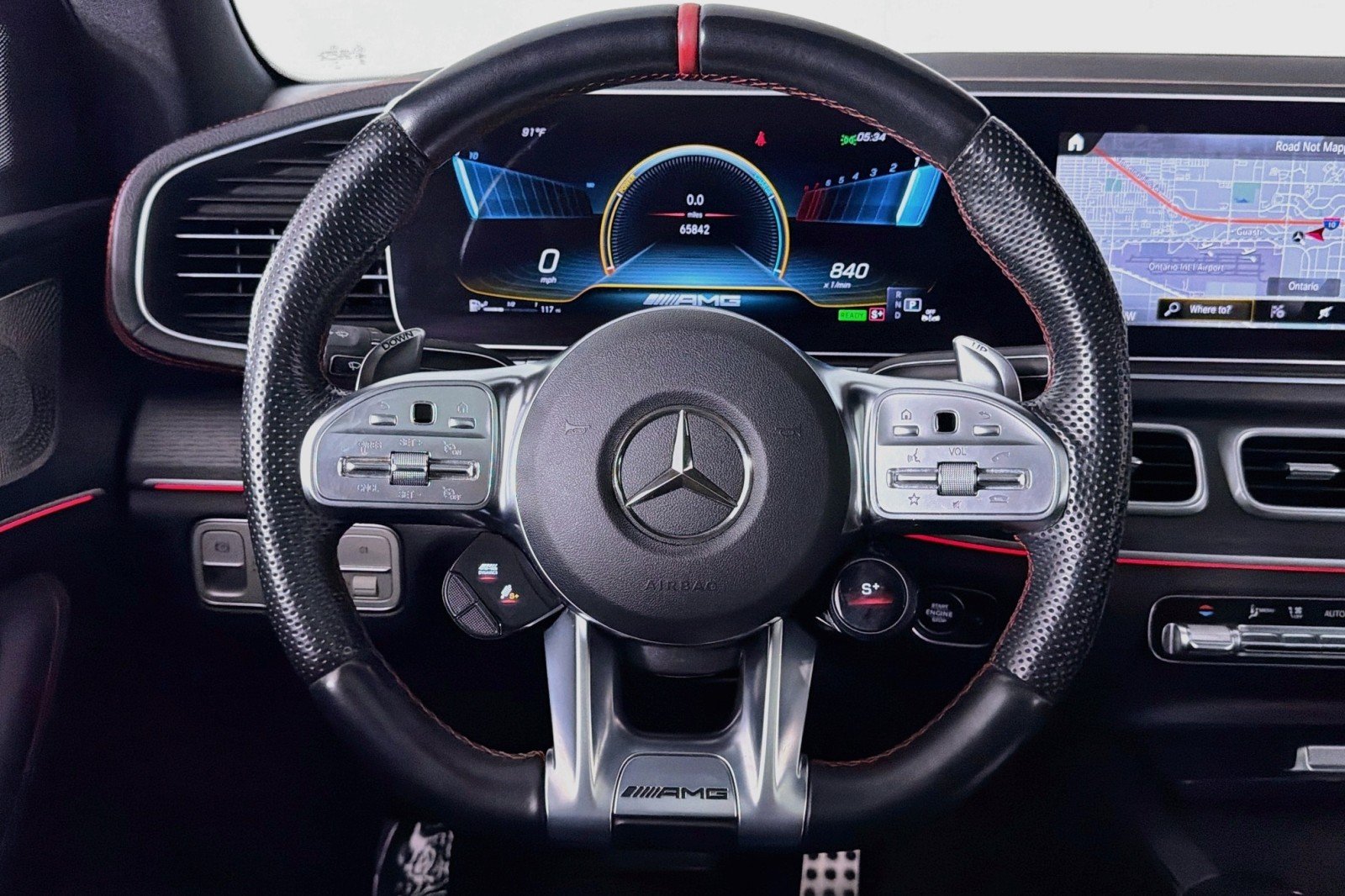 Used 2023 Polar White Mercedes-Benz AMG® GLE 53 image 17