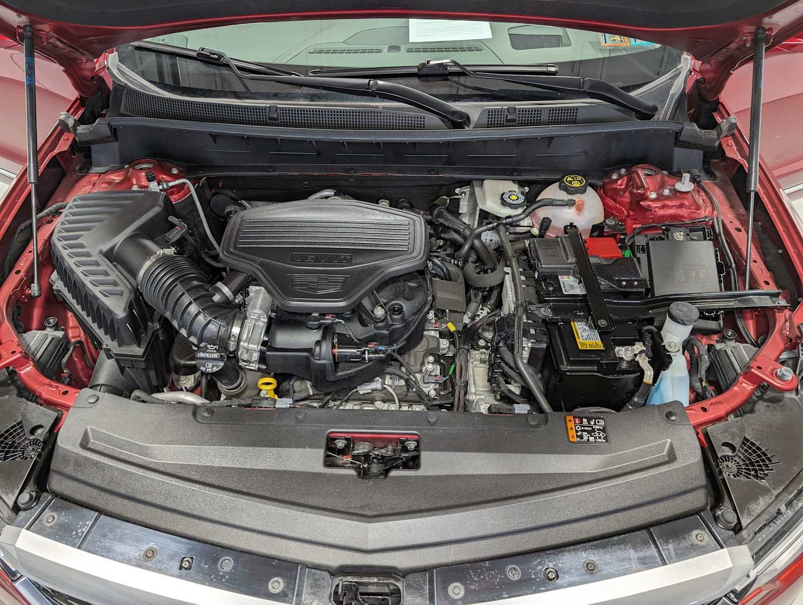 Used 2024 Radiant Red Tintcoat Cadillac AWD Premium Luxury image 14