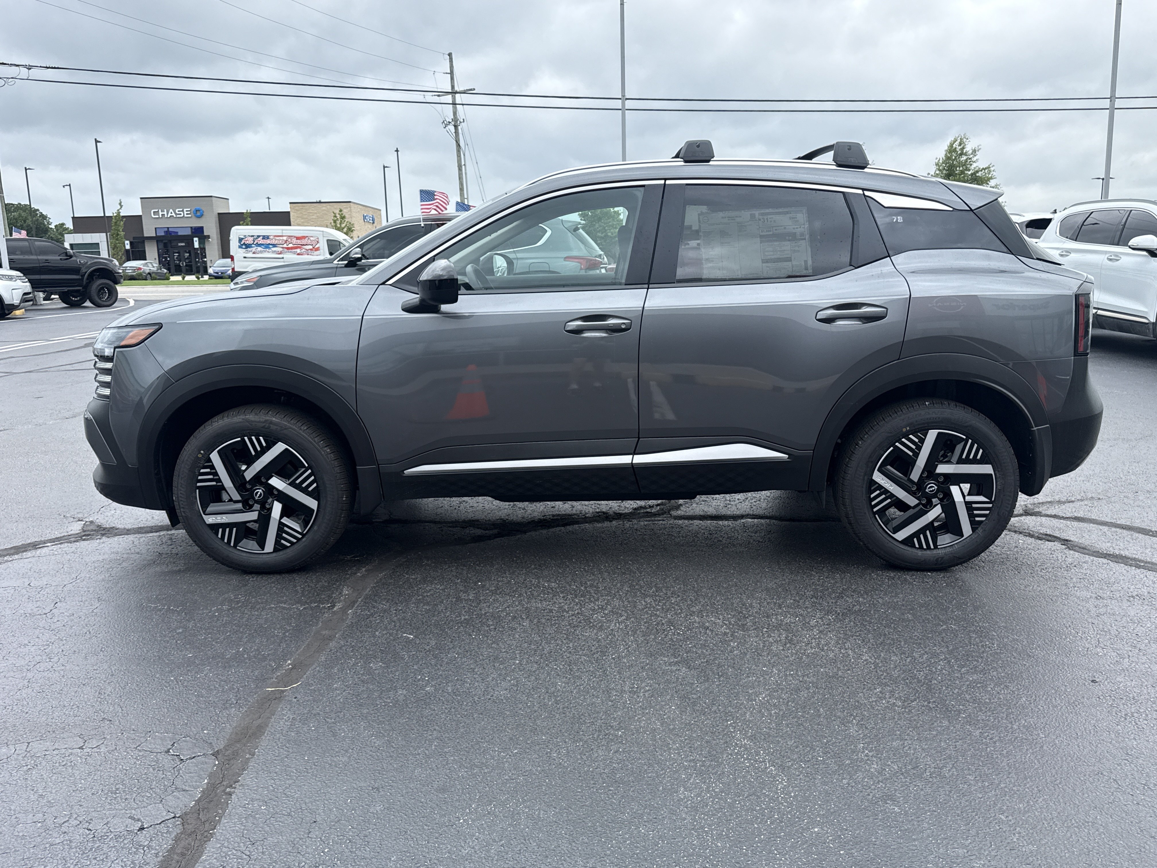 New 2026 Gun Metallic Nissan SV image 8