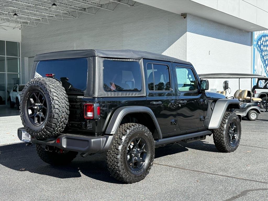 New 2026 Black Clear-Coat Exterior Paint Jeep 4-Door Willys 4x4 image 3