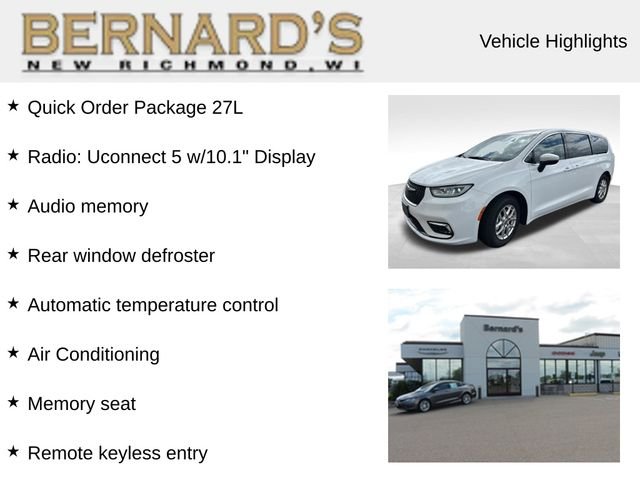 Used 2023 White Chrysler Touring L image 2