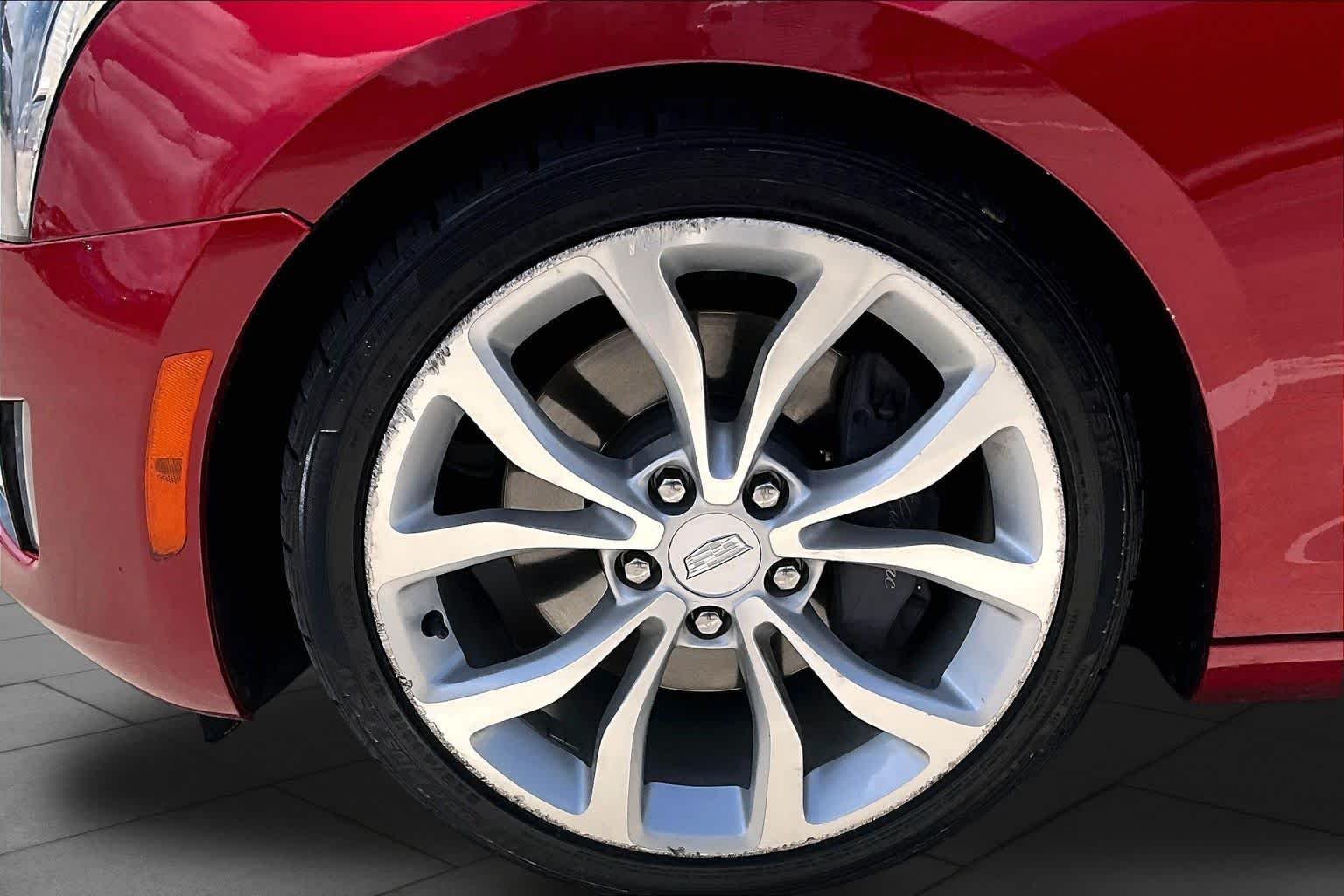 Used 2015 Red Obsession Tintcoat Cadillac Performance RWD image 10