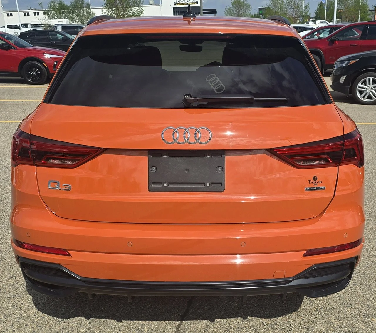 Used 2020 ORANGE Audi Technik image 4