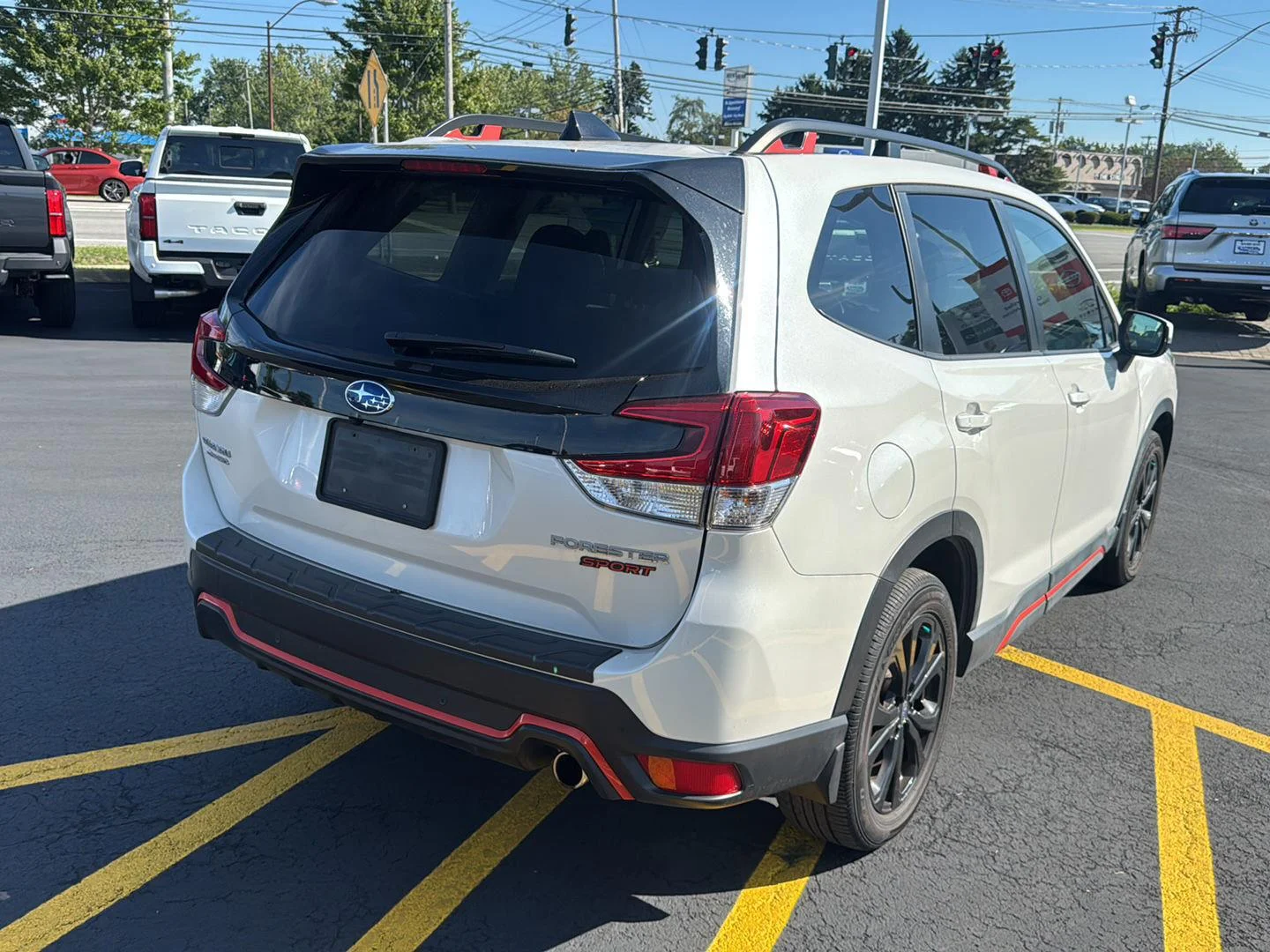 Used 2024 Crystal White Pearl Subaru Sport image 5