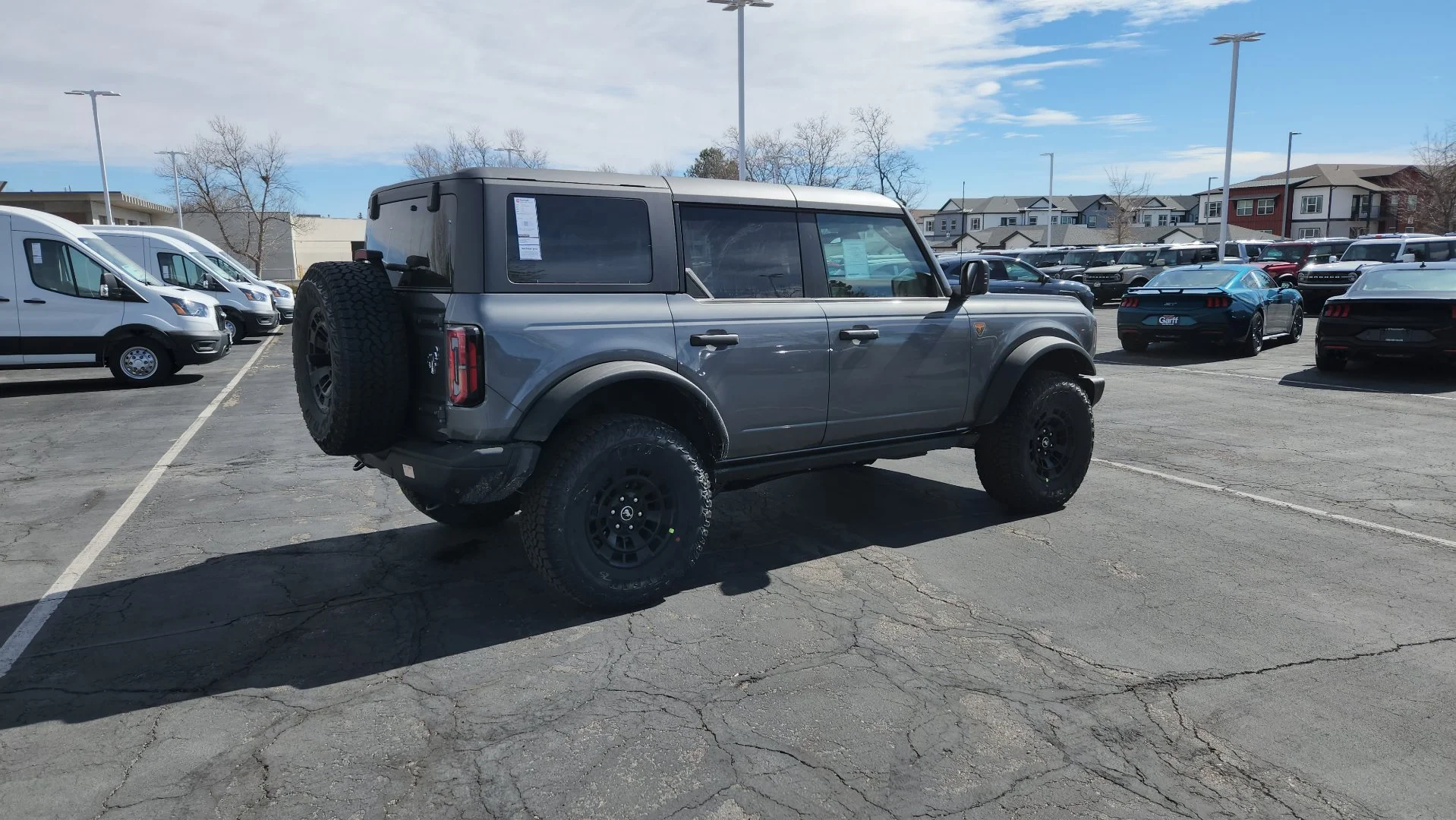 New 2026 Carbonized Gray Metallic Ford Badlands image 15