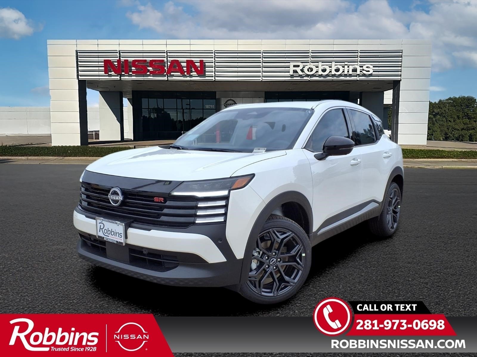 2026 Nissan Kicks SR White at Robbins Nissan