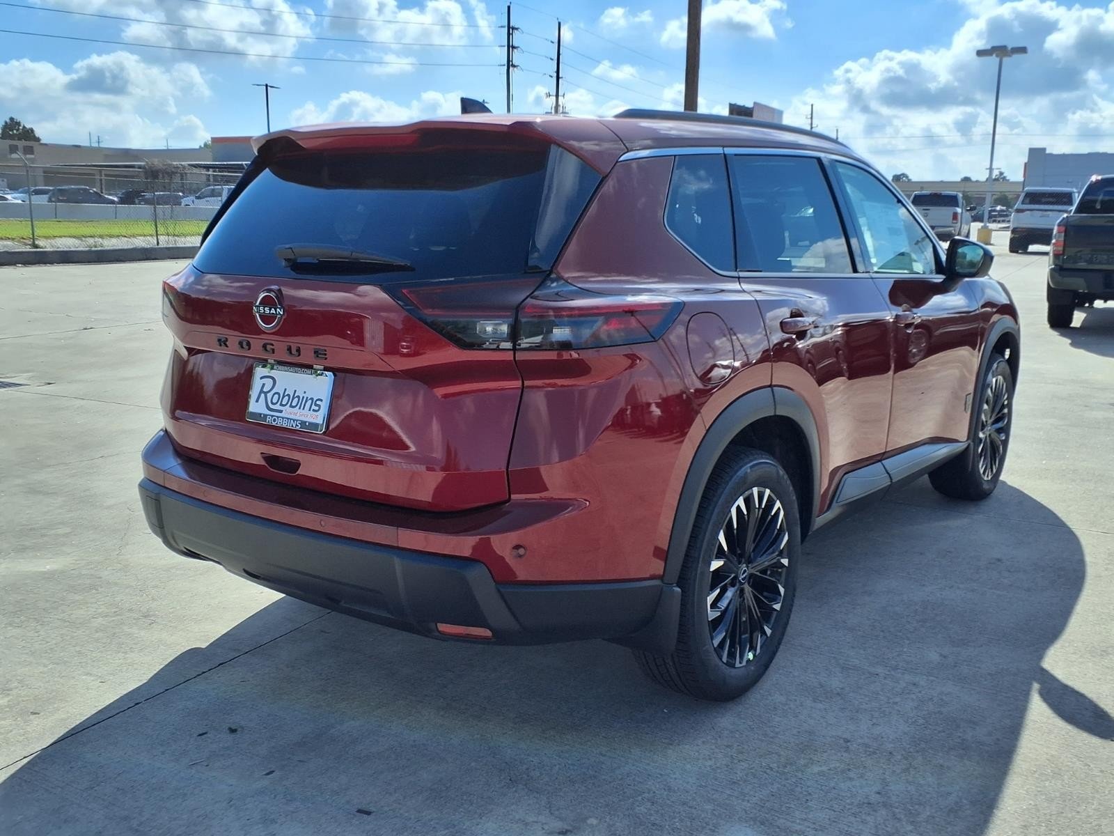 2026 Nissan Rogue Dark Armor™ Red at Robbins Nissan