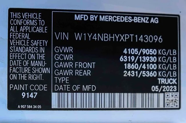 Used 2023 White Mercedes-Benz Cargo 144 WB image 21