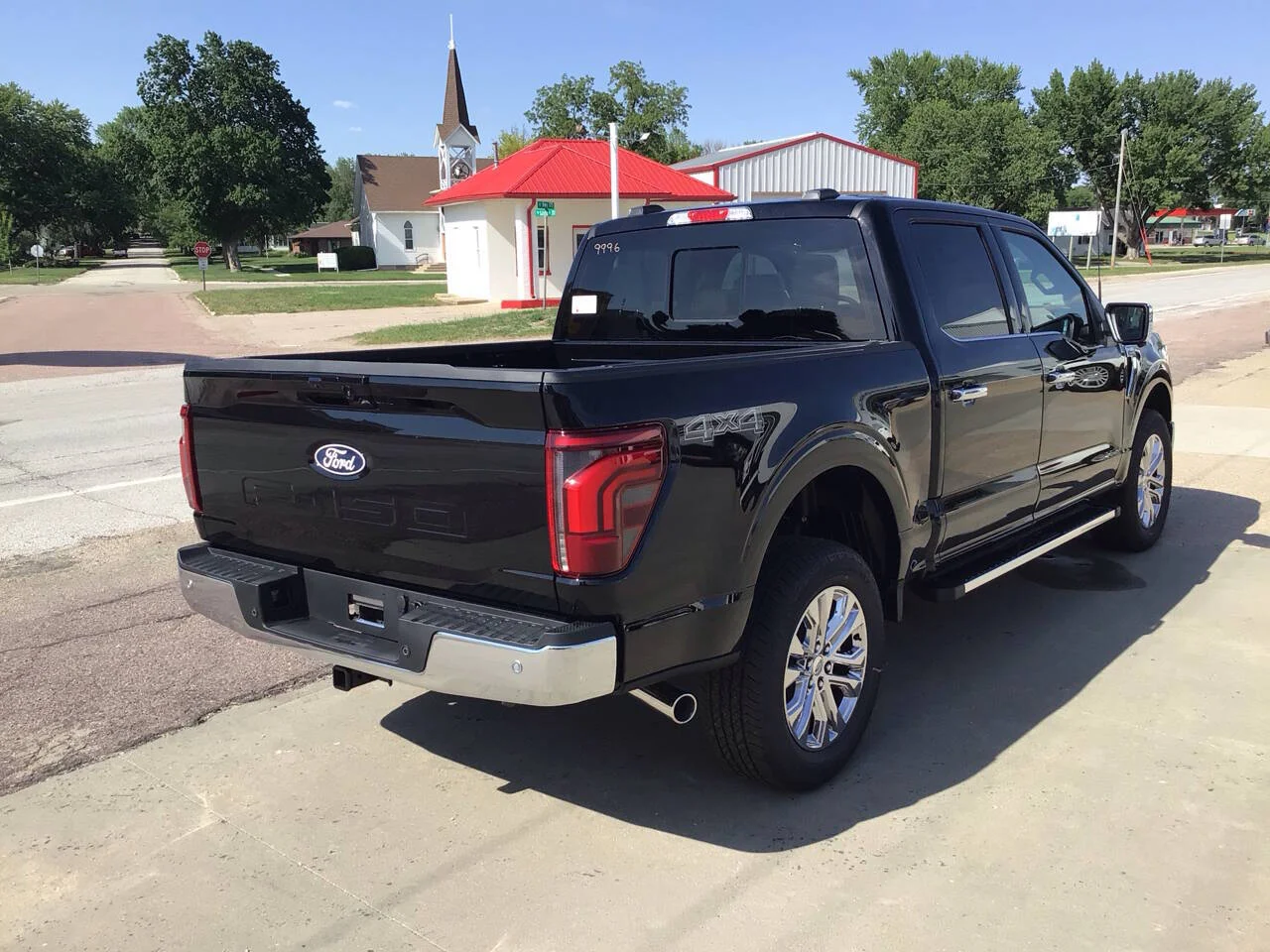 New 2026 Agate Black Metallic Ford Lariat® image 3