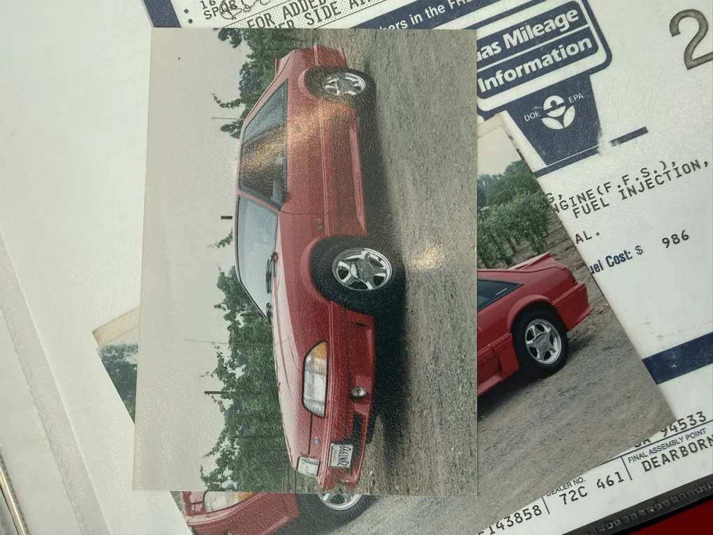 Used 1991 Red Ford GT image 26
