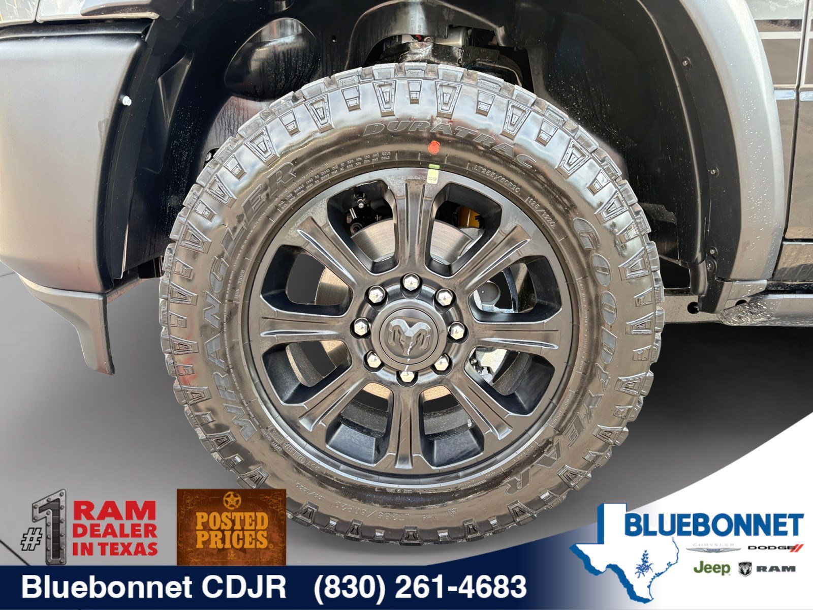 New 2027 Ceramic Gray Clear-Coat Paint RAM Rebel image 9