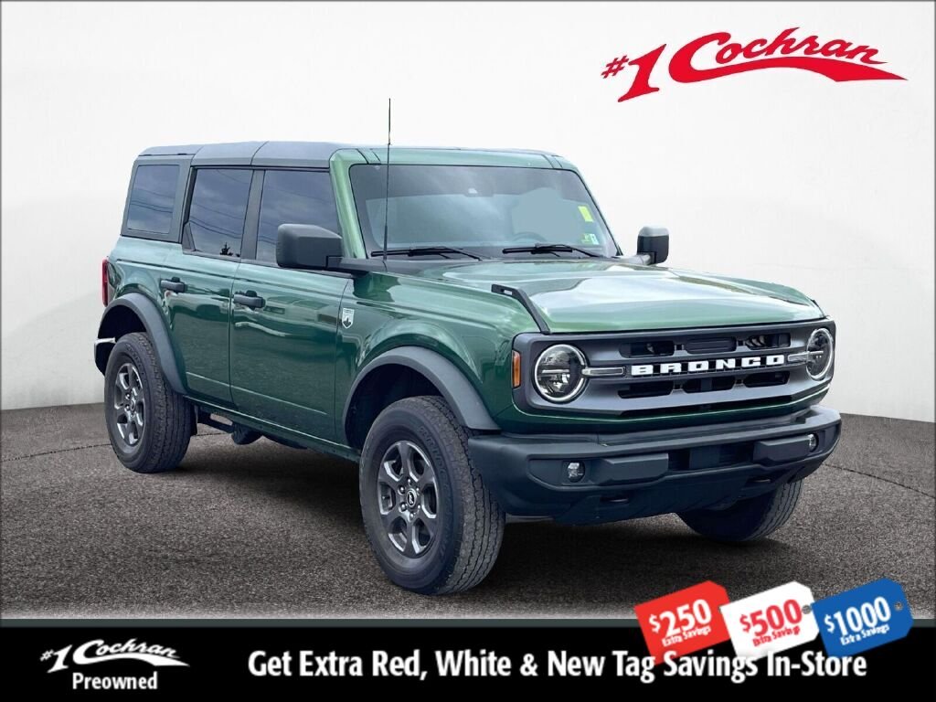 Used 2023 Eruption Green Metallic Ford Big Bend image 1