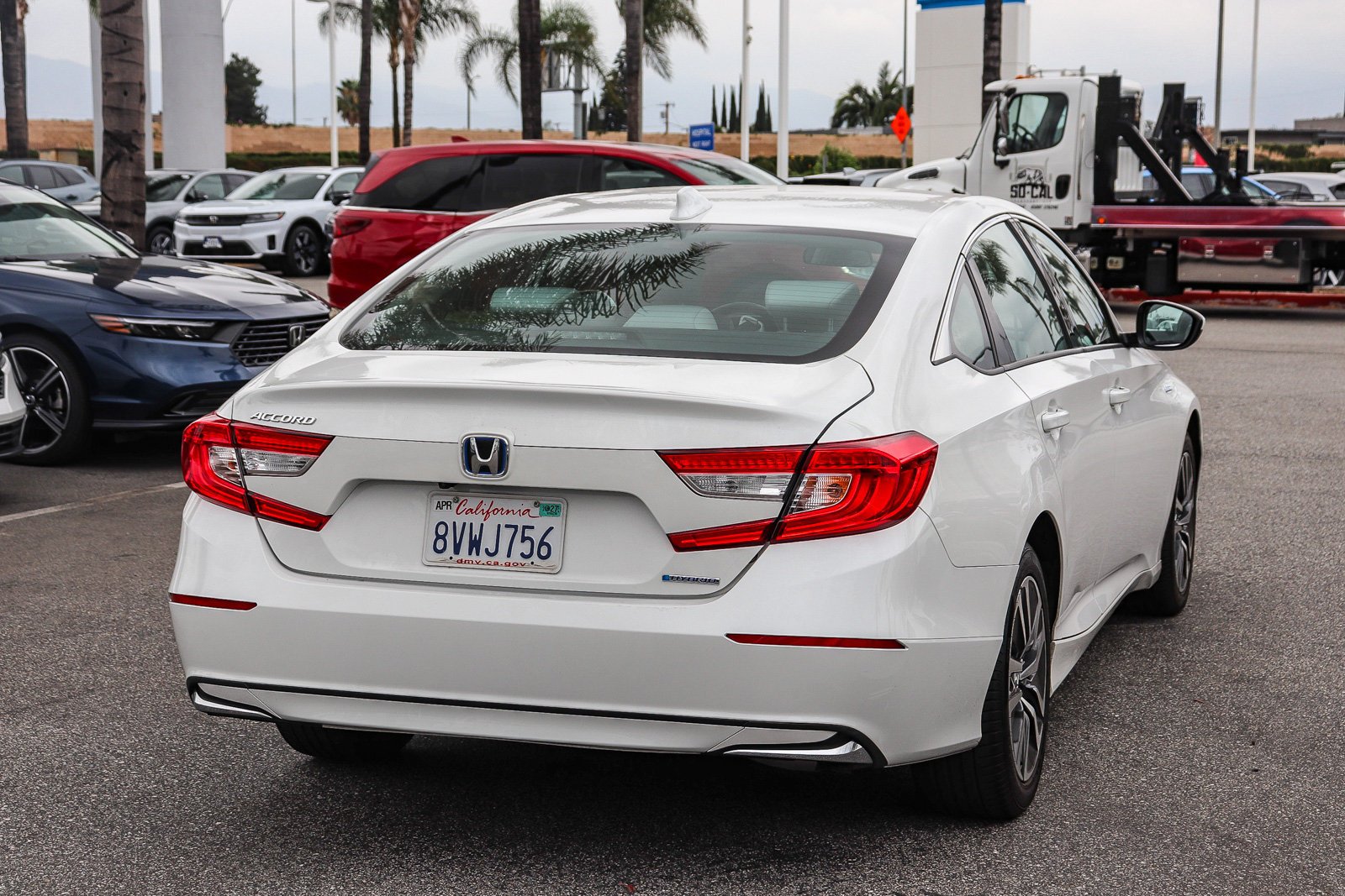 Certified Used 2021 Platinum White Pearl Honda Base image 11
