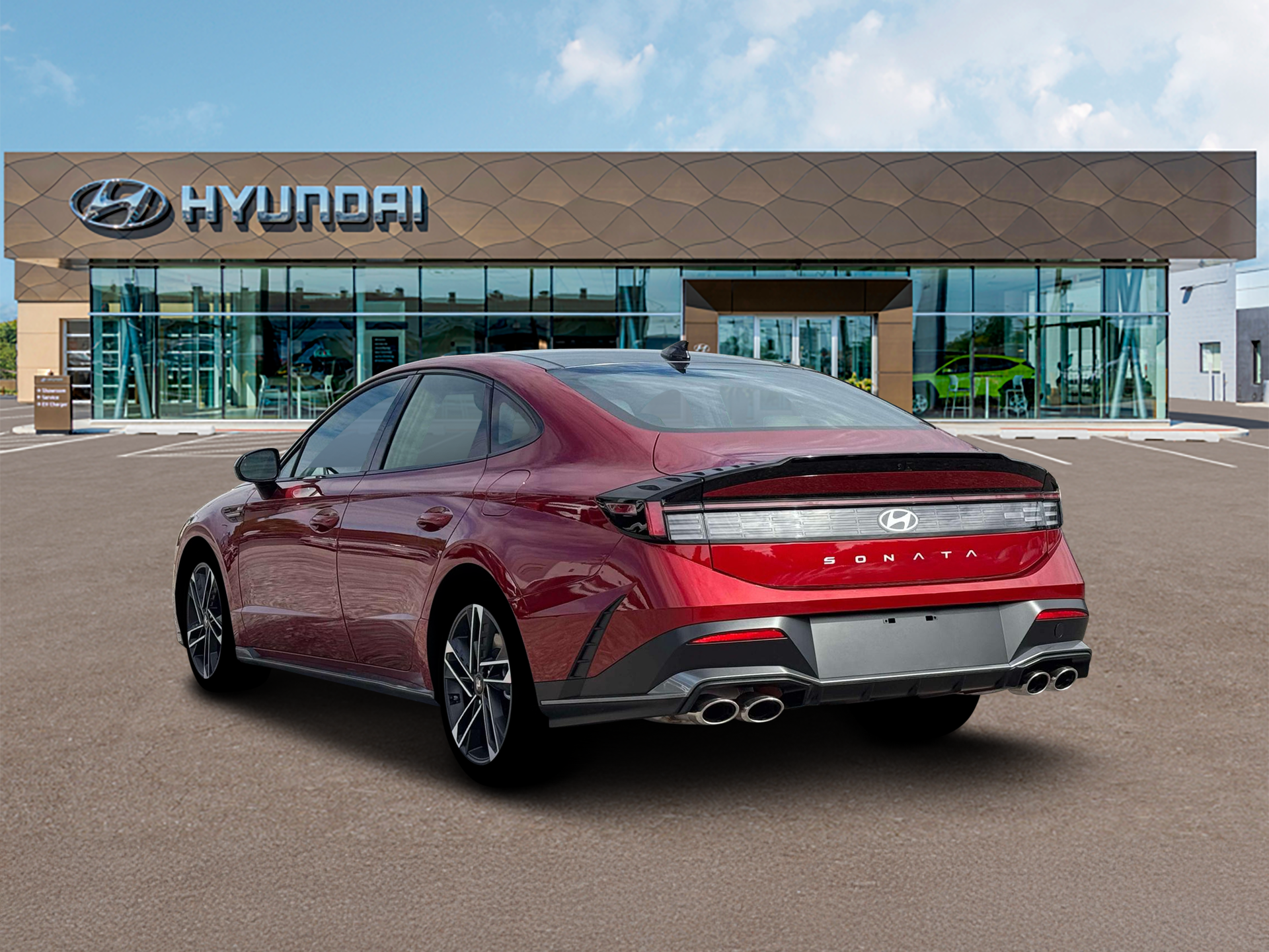New 2026 Red Hyundai N Line image 5