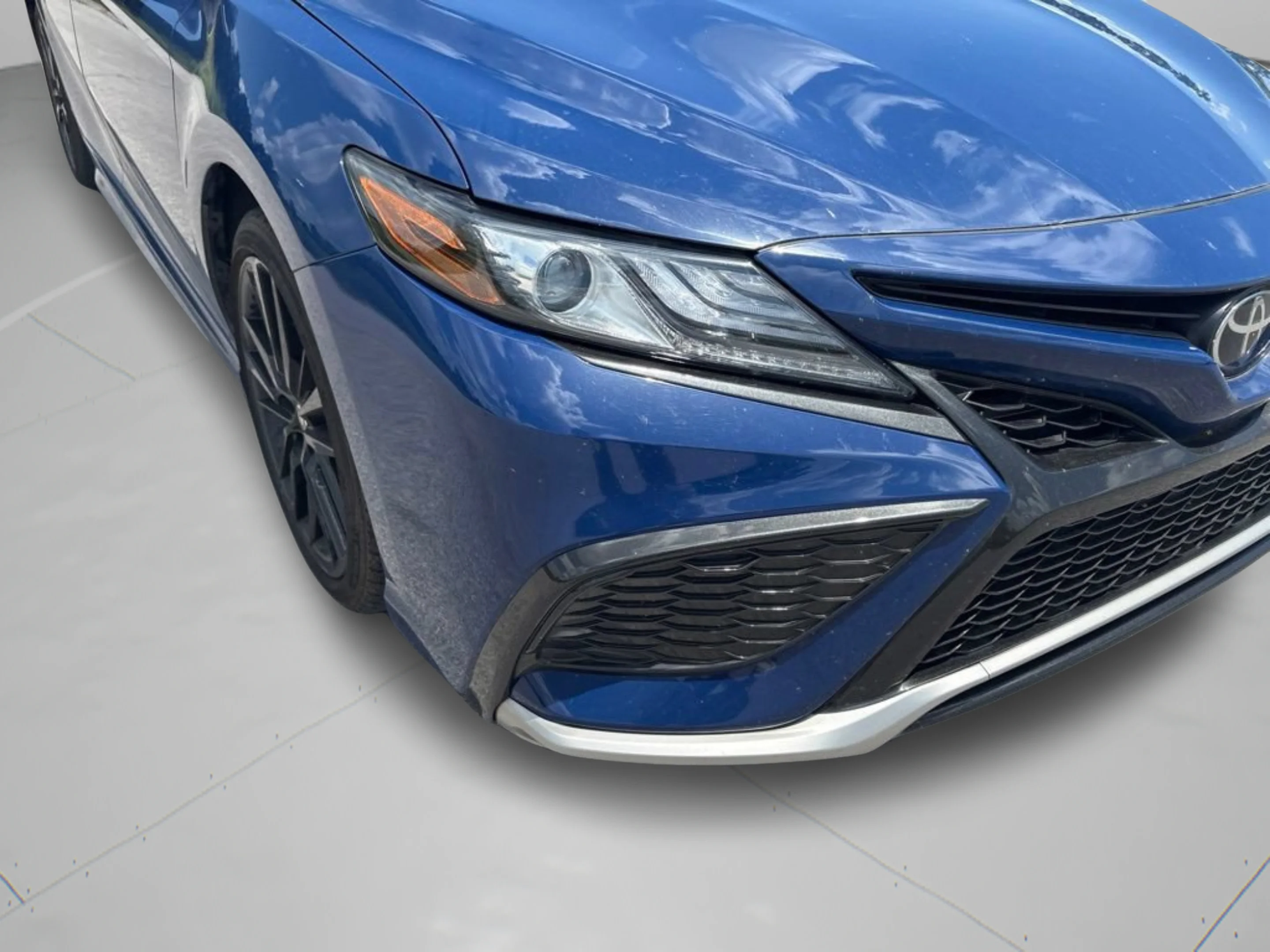 Used 2024 Blue Toyota XSE image 28