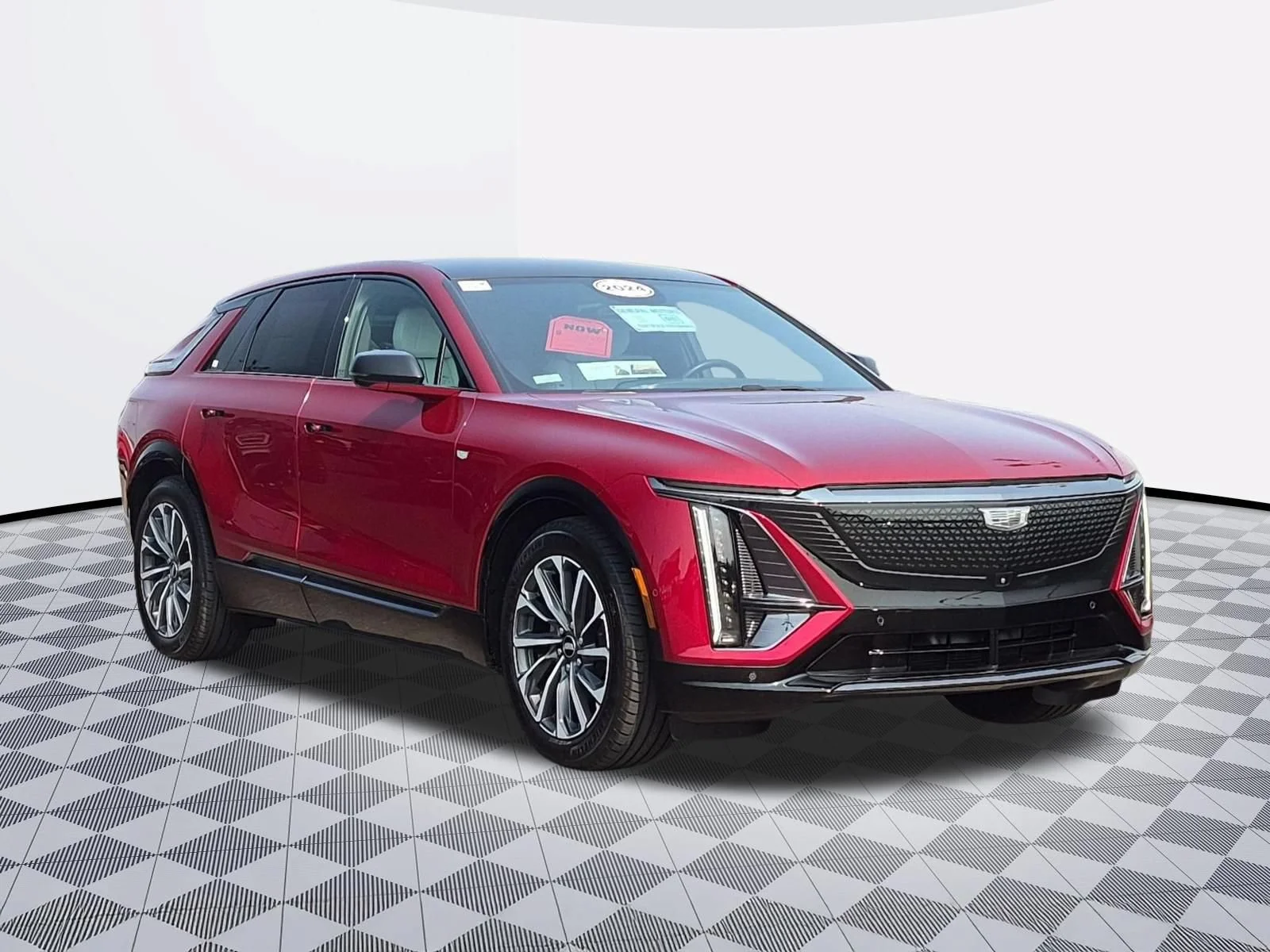 Used 2024 Radiant Red Tintcoat Cadillac Sport image 2