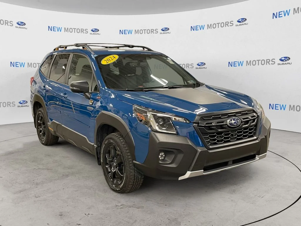 Used 2024 Geyser Blue Subaru Wilderness image 7