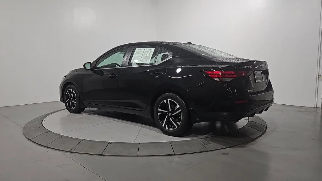 Certified Used 2025 Super Black Nissan SV image 3