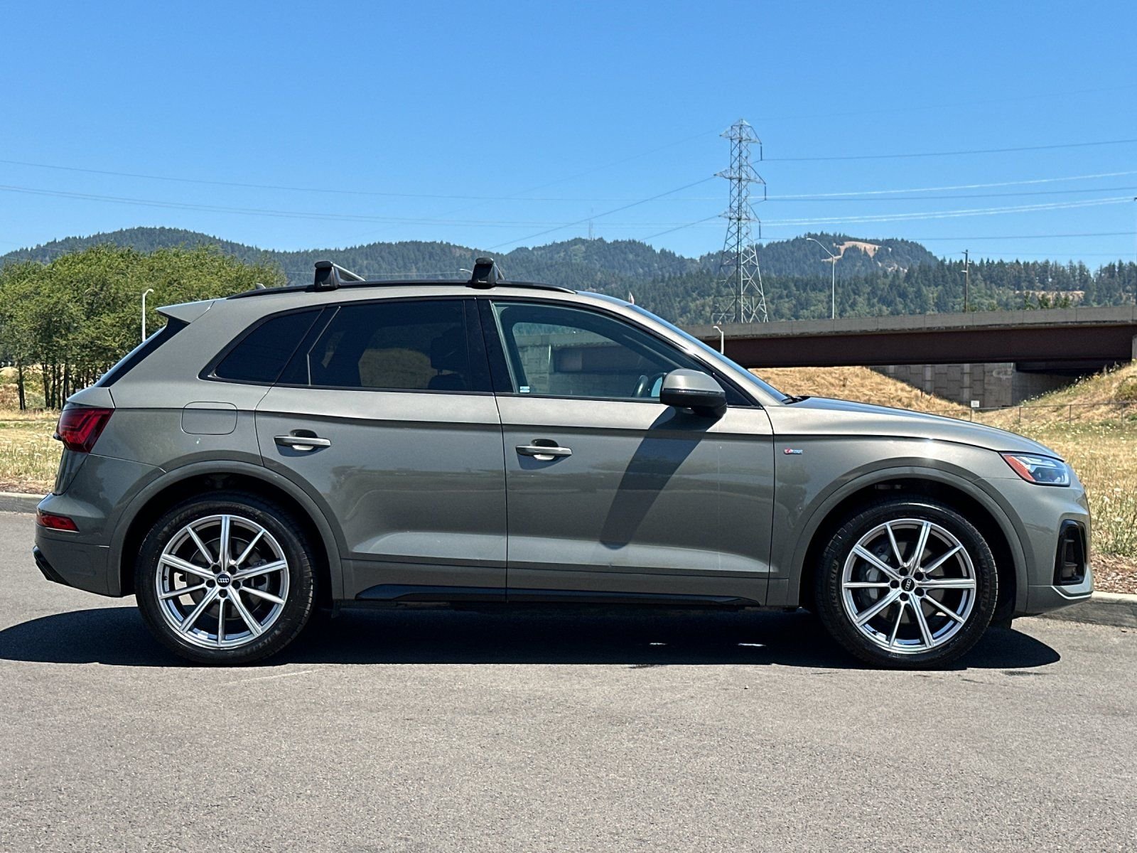 Used 2023 Gray Audi 55 Premium image 2