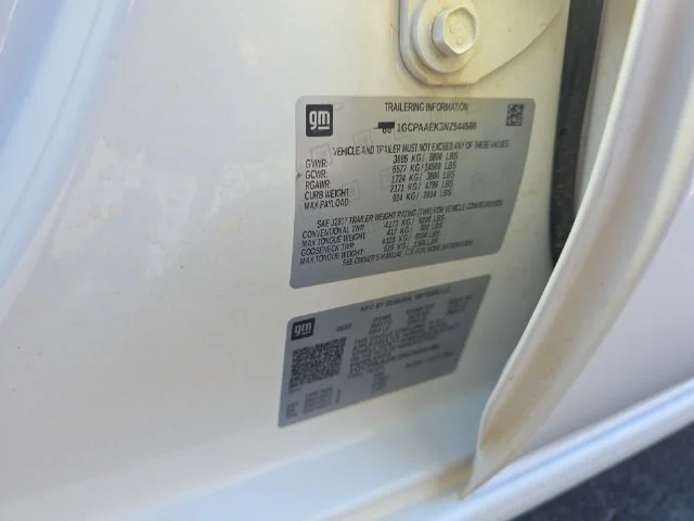 Used 2022 White Chevrolet WT image 36
