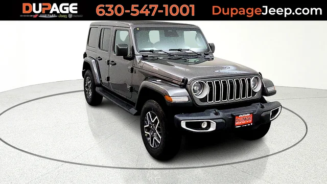 New 2026 Granite Crystal Metallic Clear-Coat Exterior Paint Jeep Sahara video 1