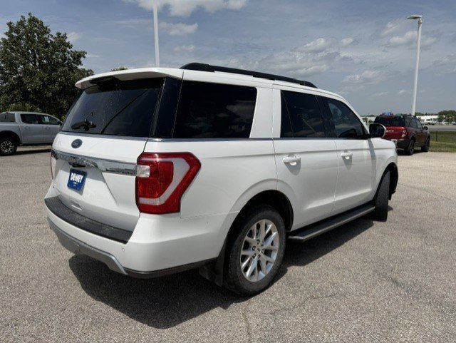 Used 2021 White Metallic Ford XLT image 7