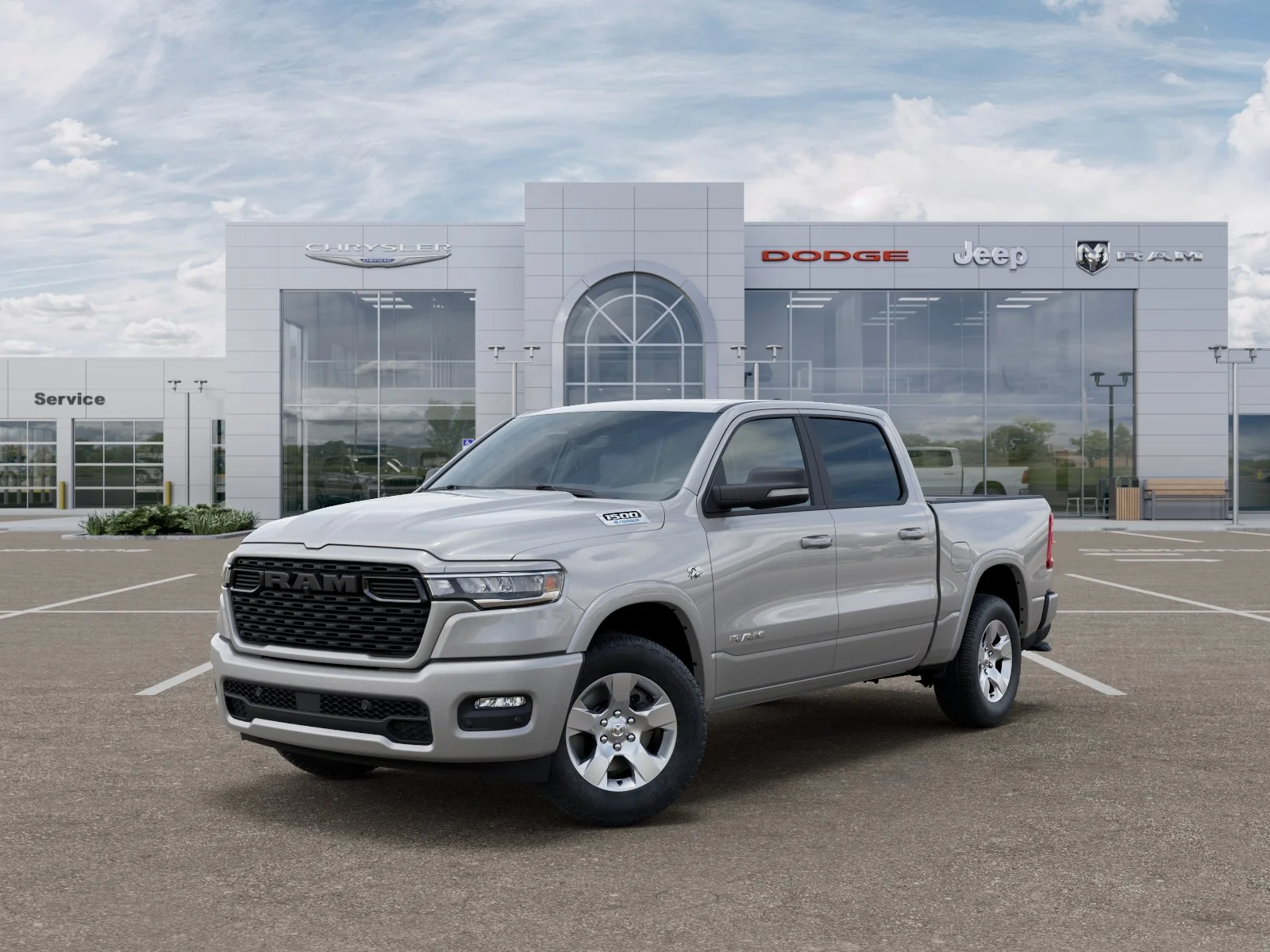 New 2026 Silver Zynith Exterior Paint RAM Big Horn/Lone Star image 31