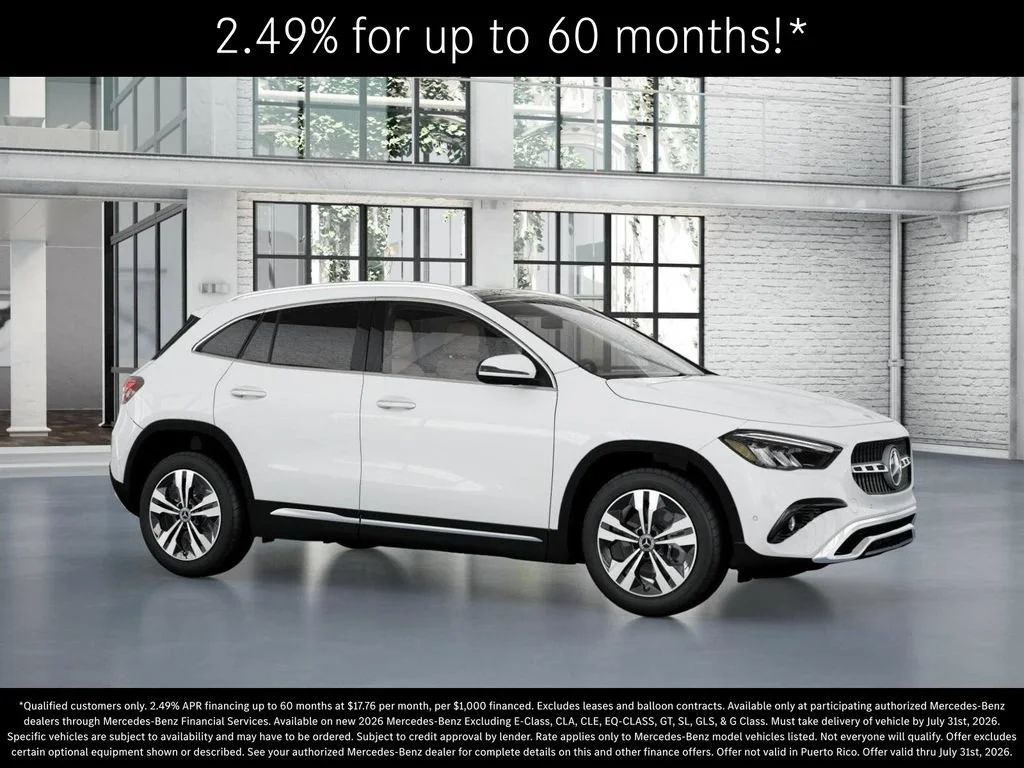 New 2026 Polar White Mercedes-Benz GLA 250 image 55