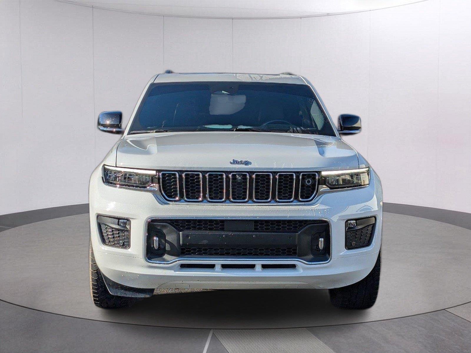 Used 2021 Bright White Clearcoat Jeep Overland image 10