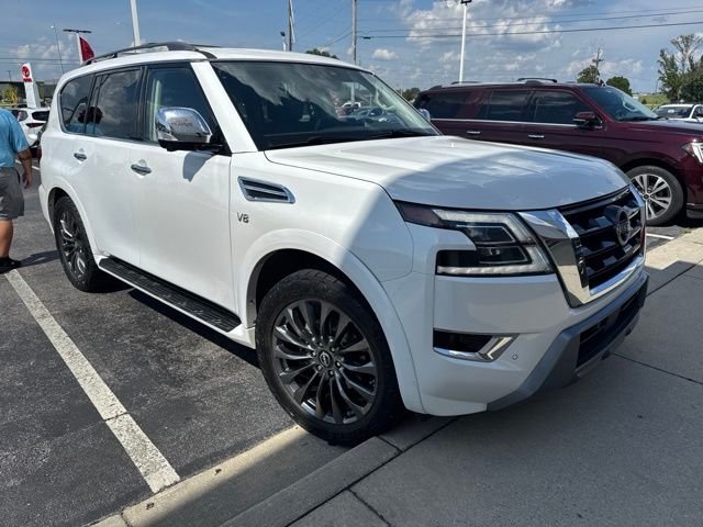 Used 2021 White Nissan Platinum image 2