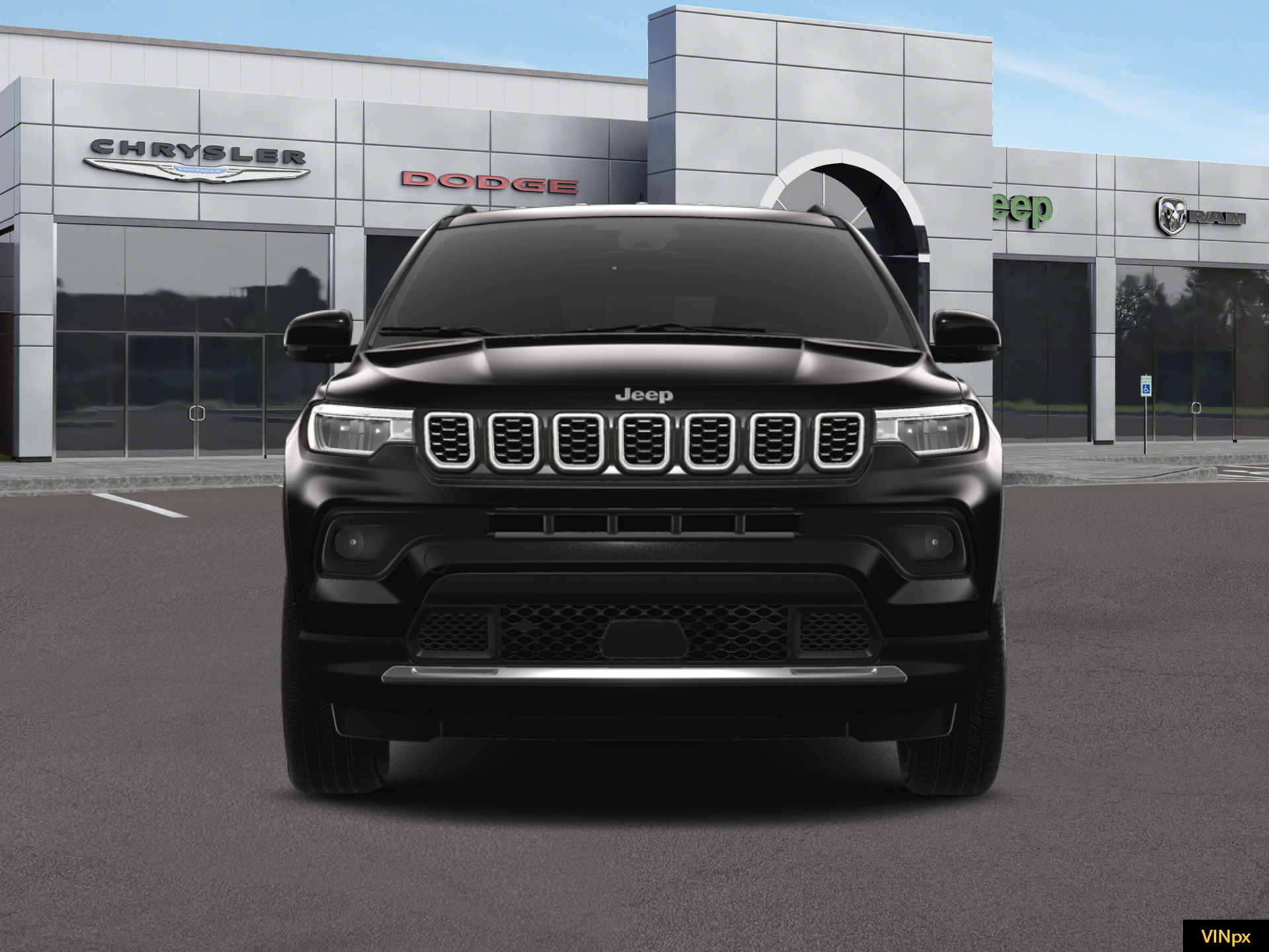New 2026 Diamond Black Crystal Pearlcoat Jeep Limited image 12
