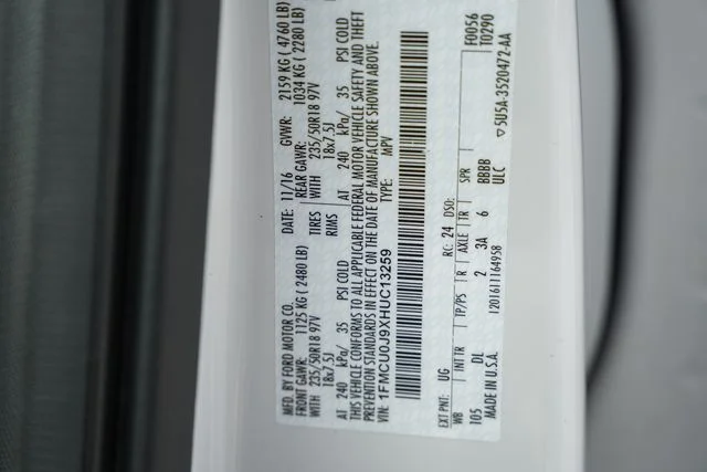 Used 2017 White Ford Titanium image 40