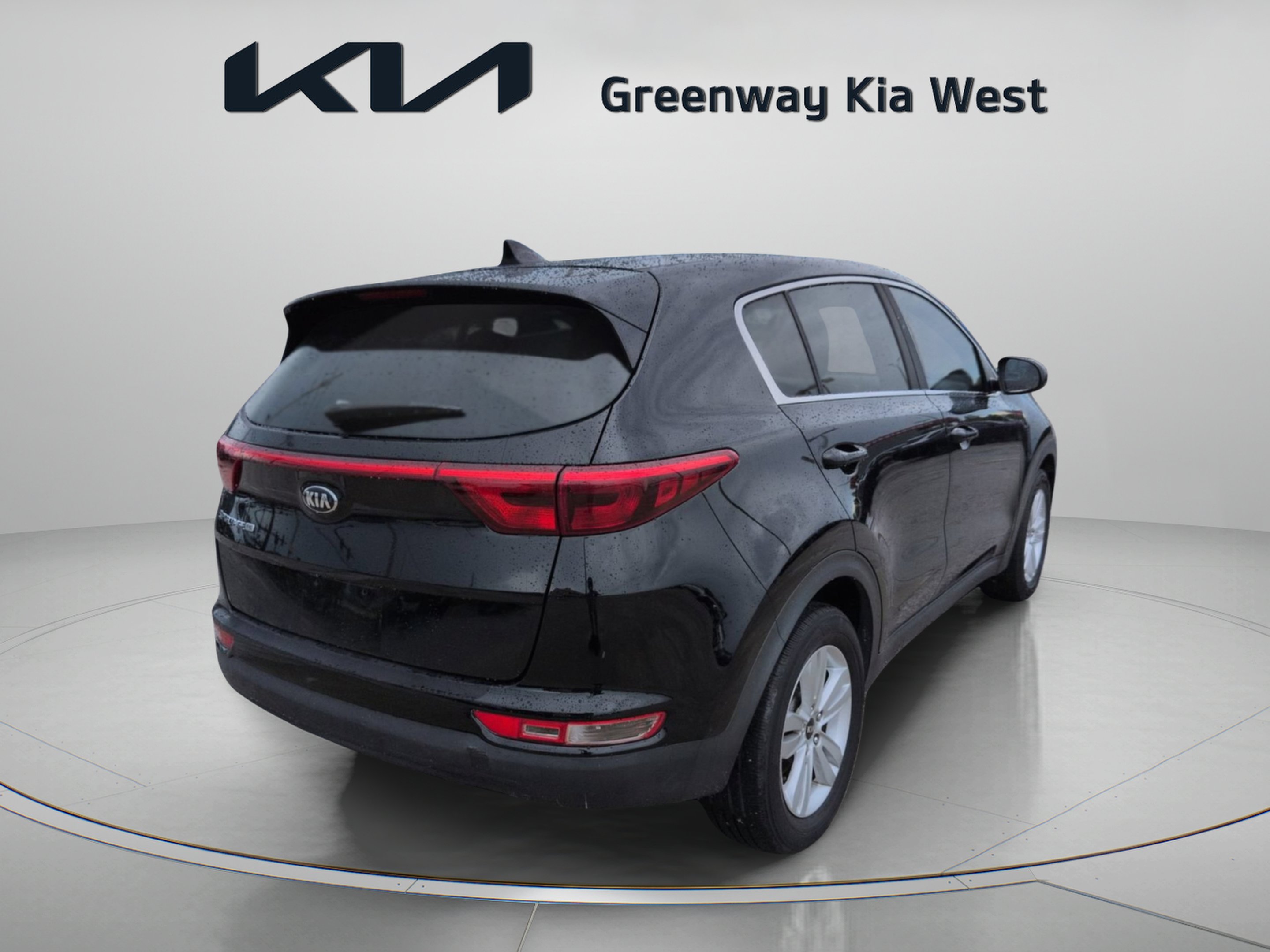 Used 2018 Black Cherry Kia LX image 8