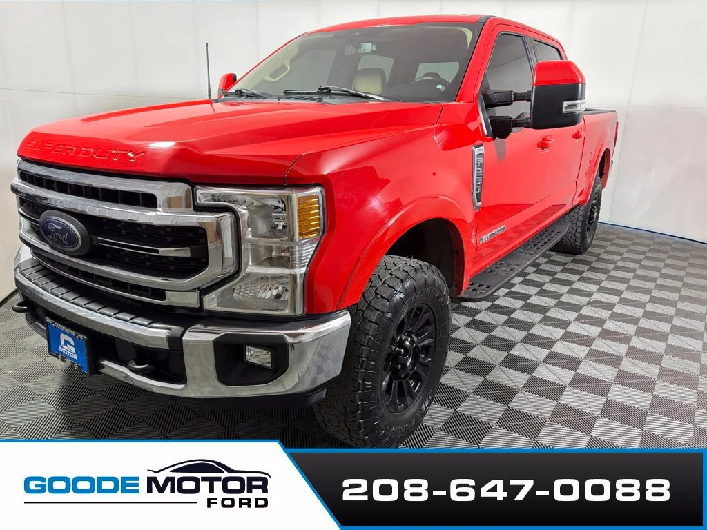 Used 2020 Race Red Ford Lariat image 4