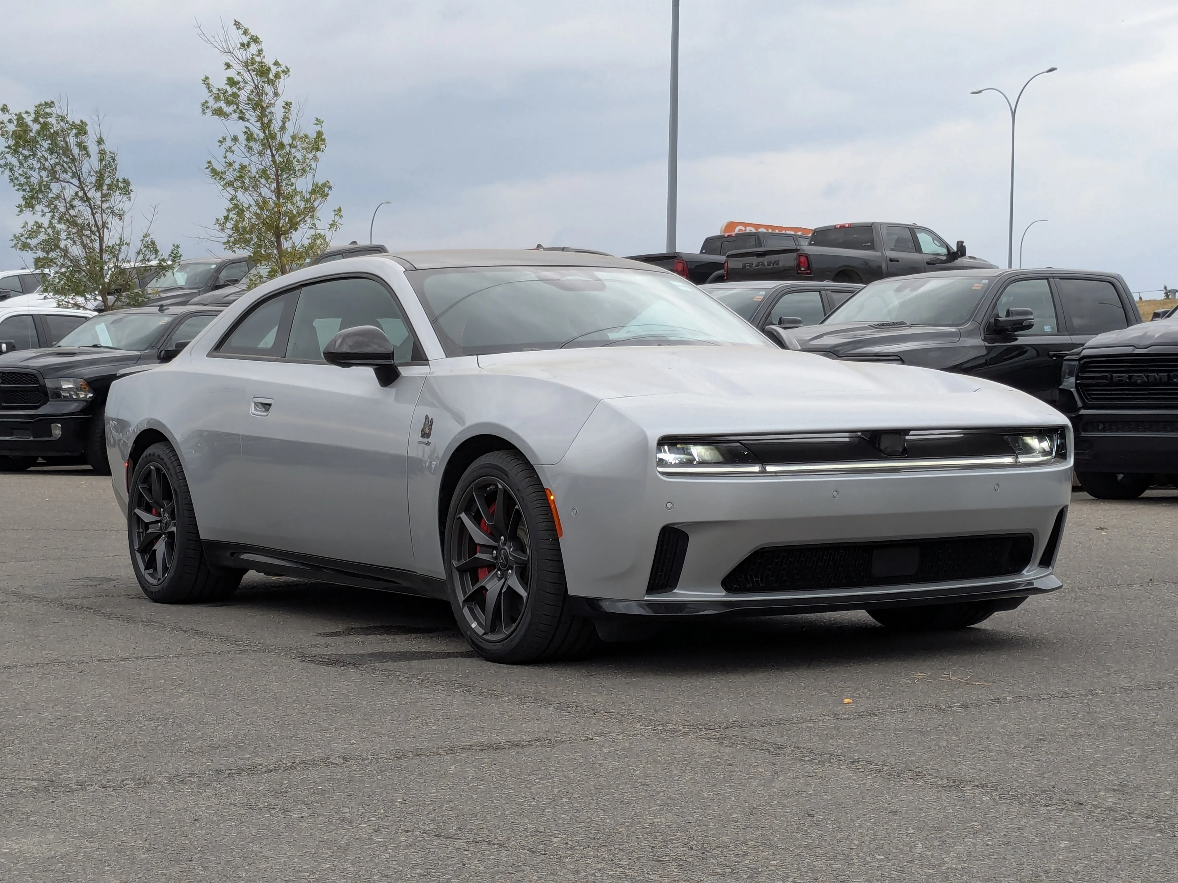 New 2024 triple nickel Dodge Scat Pack - - Dinamica Perf Seats - Plus Group - Sun & Sound - Carbon & Suade & Tons More! image 2