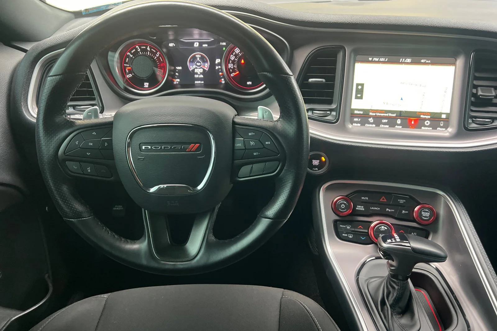 Used 2022 Pitch Black Clearcoat Dodge R/T Scat Pack image 14