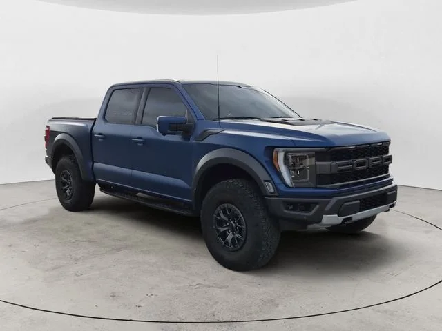 Used 2022 Blue Metallic Ford Raptor image 3