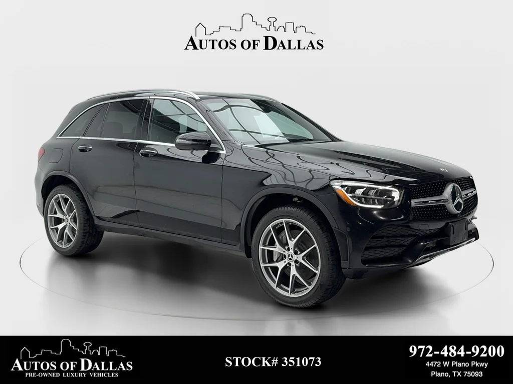 Used 2022 Black Mercedes-Benz GLC 300 image 1