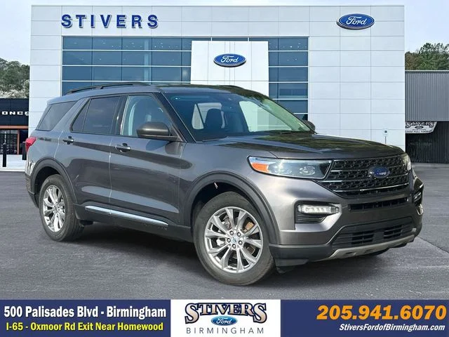 Certified Used 2023 Gray Ford XLT image 1