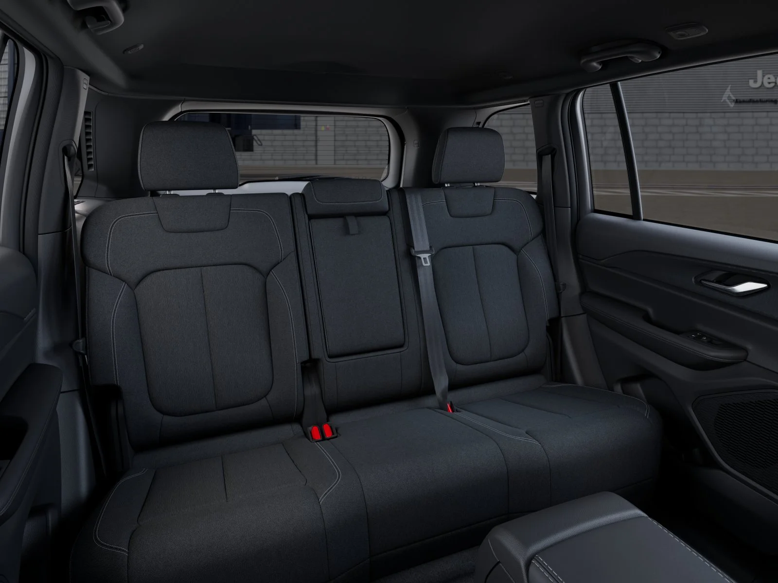 New 2025 Bright White Clear-Coat Exterior Paint Jeep Laredo image 16